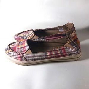 Rocket Dog Plaid Slip-Ons